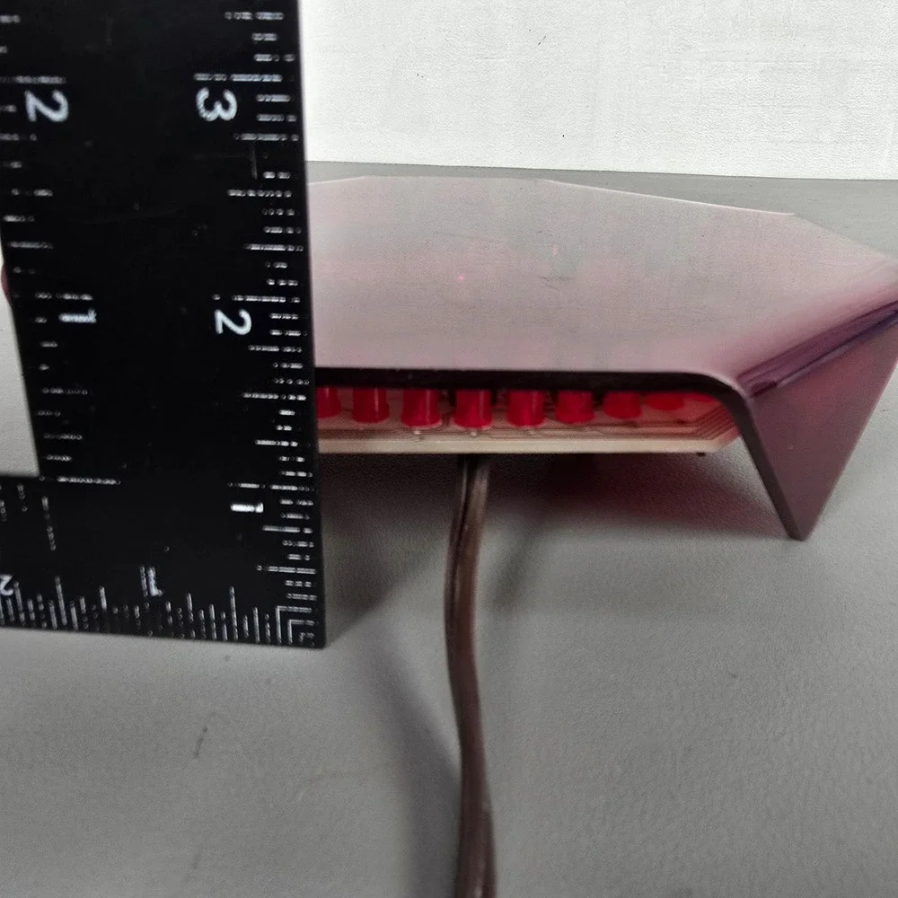 Vintage HyperClock by SkiTronix Red LED Digital Alarm DIY Learn To Solder Clock
